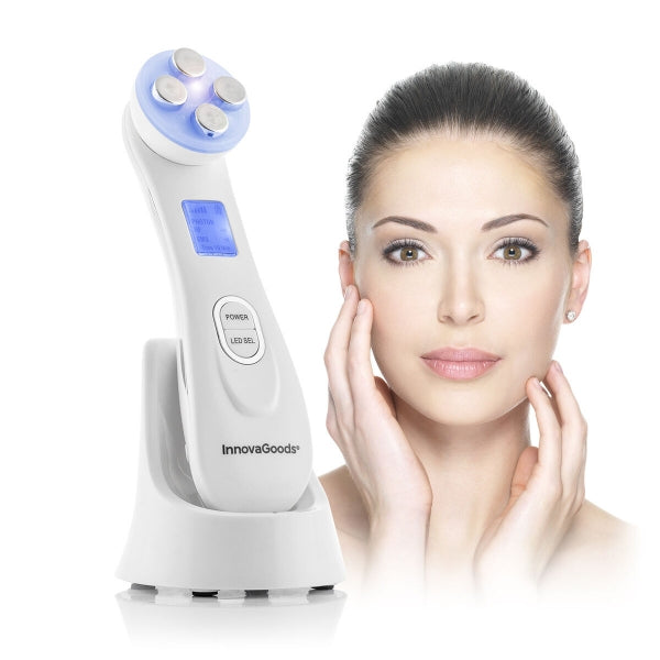 Facial Massager 6-i-1 - Phototherapy & Electrostimulation