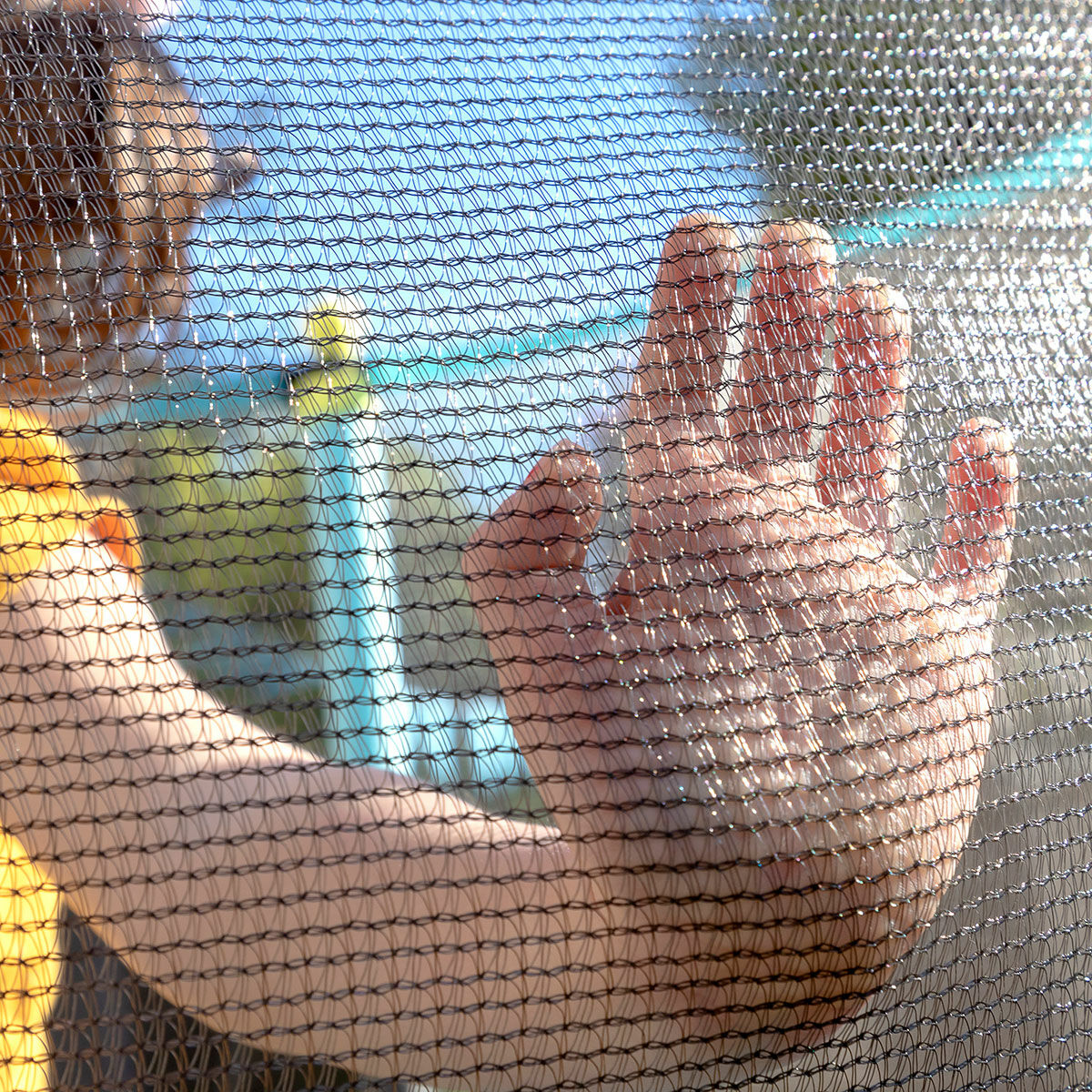 Children's Trampoline With Safety Net