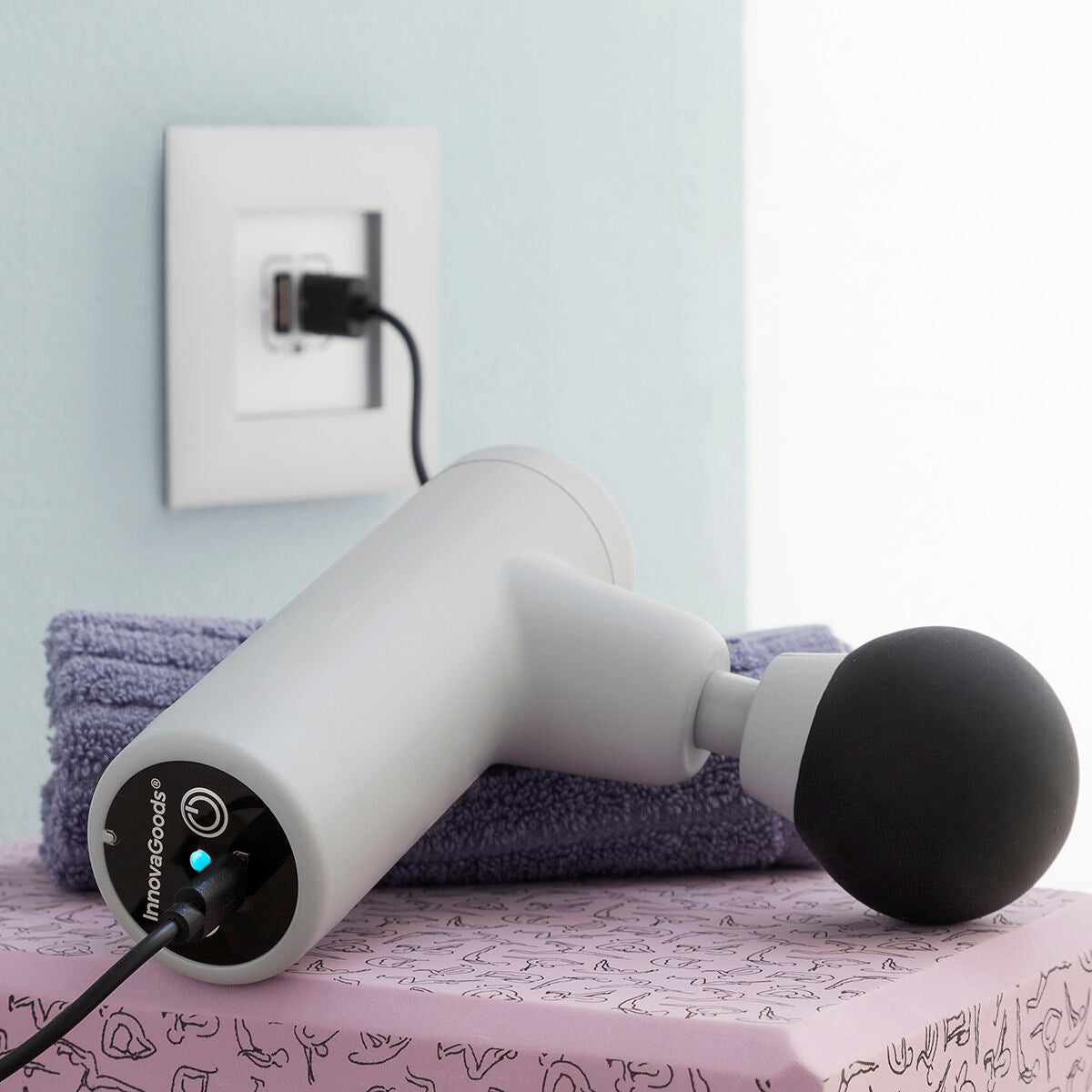 Massage Gun Mini White