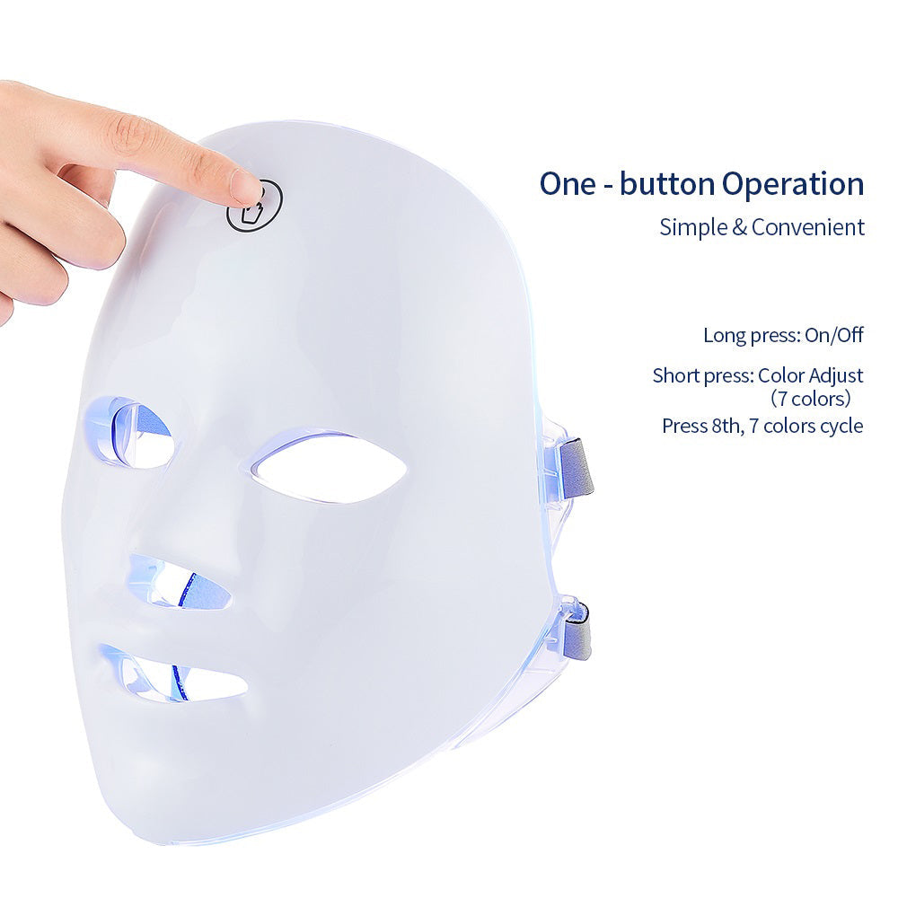 Face Mask - Red Light Therapy - 7 colors